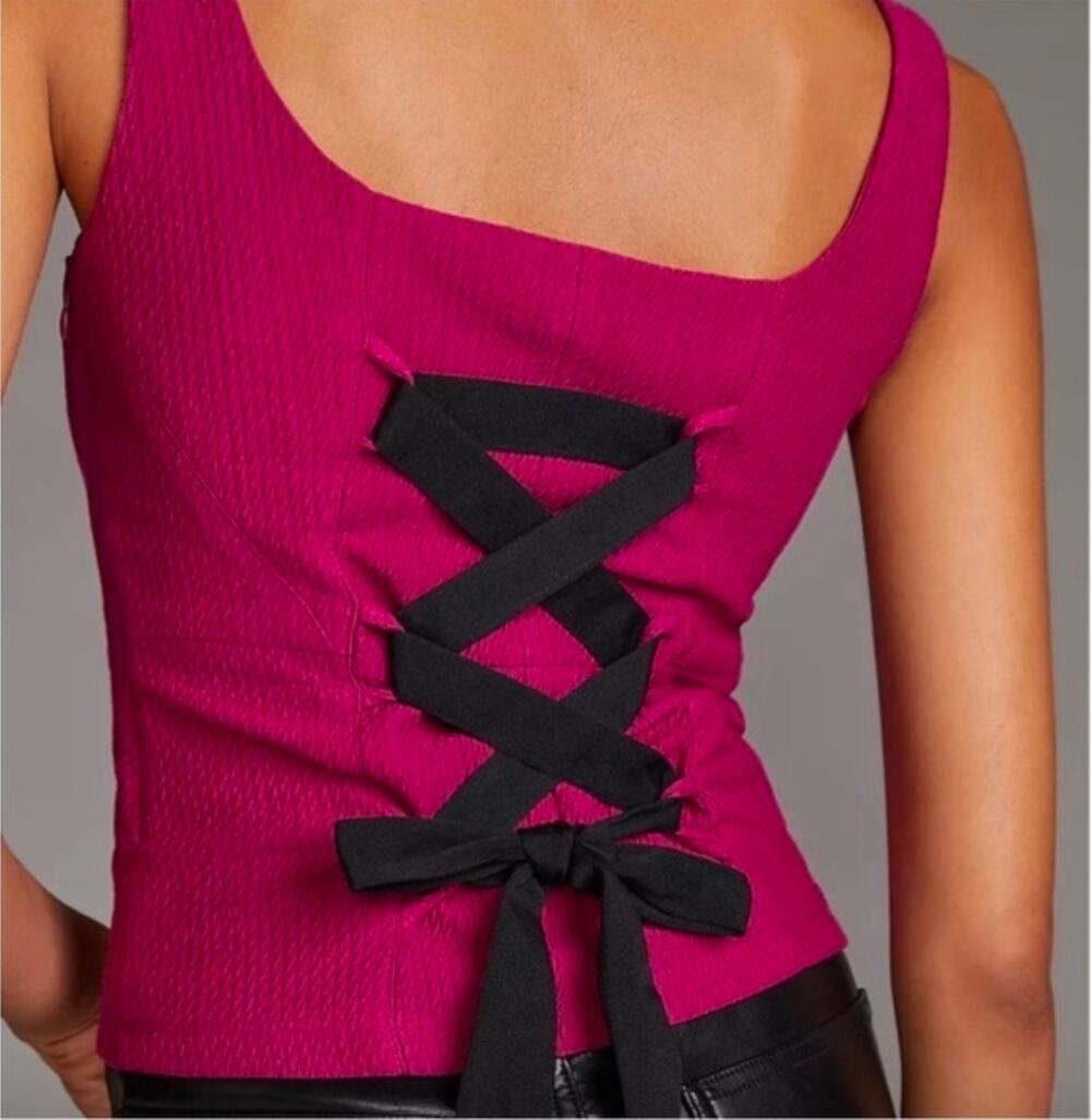 NWT Maeve x Anthropologie Tie-Back Tank. Size L. Retails $80